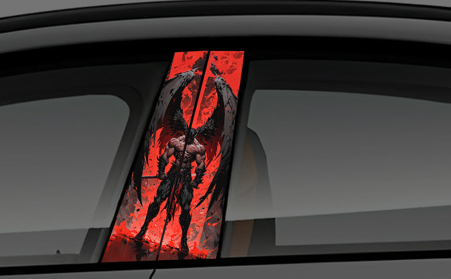 Window Pillar Wraps for Cars