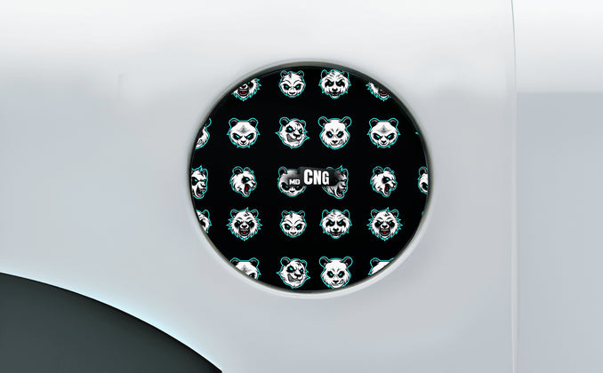 Bamboo Brawlers Fuel Cap Wrap for Cars