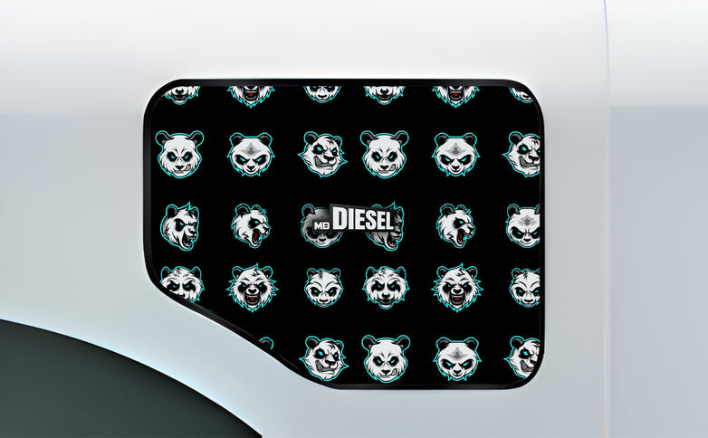 Bamboo Brawlers Fuel Cap Wrap for Cars