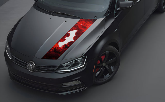 Bat1 Bonnet Wrap for Cars