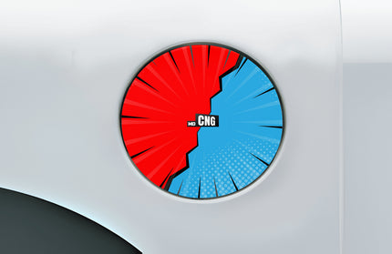 Comic2 Fuel Cap Wrap for Cars
