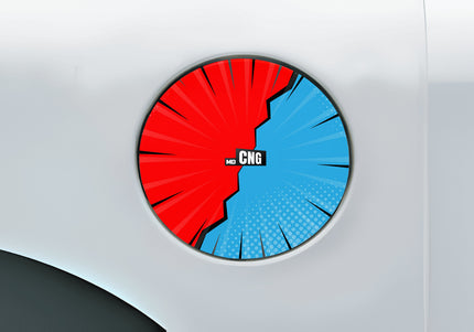 Comic2 Fuel Cap Wrap for Cars