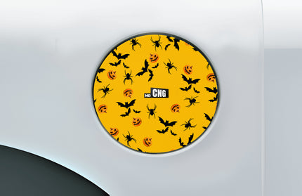Halloween Fuel Cap Wrap for Cars