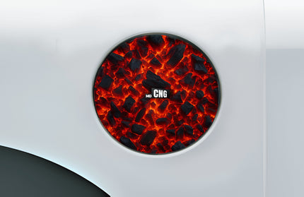 Molten Rage Fuel Cap Wrap for Cars