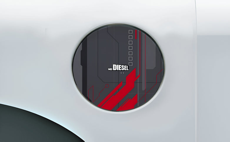 Racing Pulse Fuel Cap Wrap for Cars