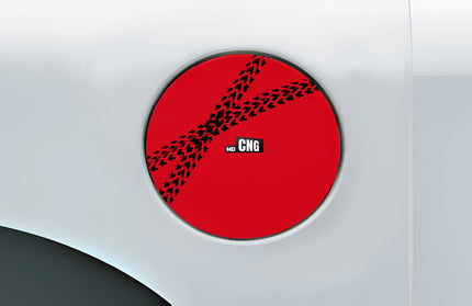 Track Red Fuel Cap Wrap for Cars
