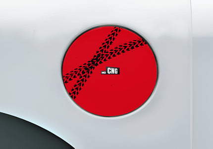 Track Red Fuel Cap Wrap for Cars