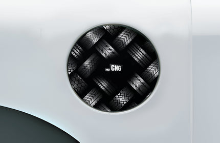 Treadx Pattern Fuel Cap Wrap for Cars