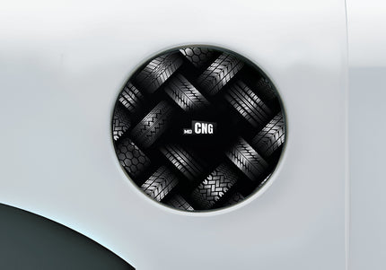 Treadx Pattern Fuel Cap Wrap for Cars