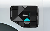 Rectangle / Petrol / Glossy