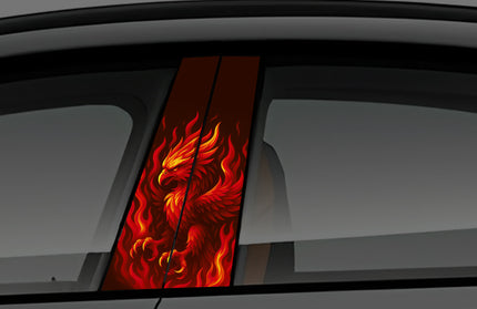 ash born window pillar wrap for cars