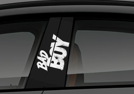 Bad Boy window pillar wrap for cars