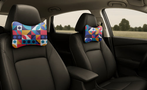 Color Maze Neck Rest for Cars