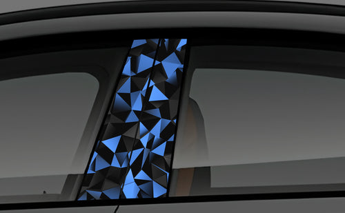 Crystal1a Window Pillar Wrap for Cars