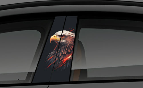 Eagle Window Pillar Wrap for Cars