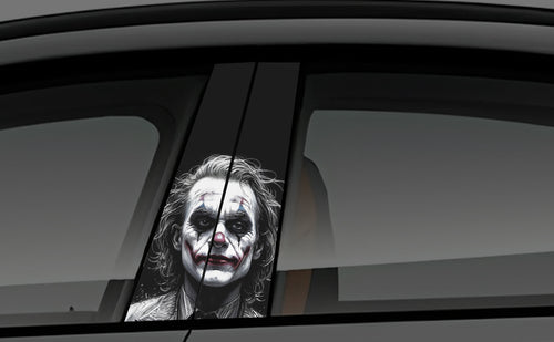 Joker Window Pillar Wrap for Cars