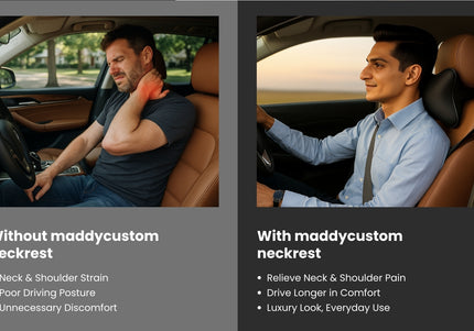Split Verse Neck Rest for Cars