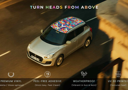 Bat Wrap for Roof Top for Cars