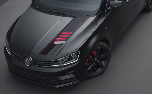 Racing Pulse Bonnet Wrap for Cars