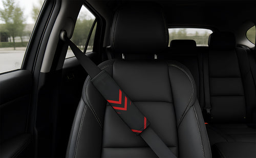 Red Strip Seatbelt Cover for Cars