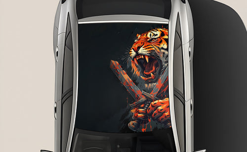 Tigrave Wrap for Roof Top for Cars