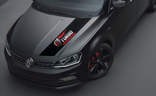 Turbo Bonnet Wrap for Cars